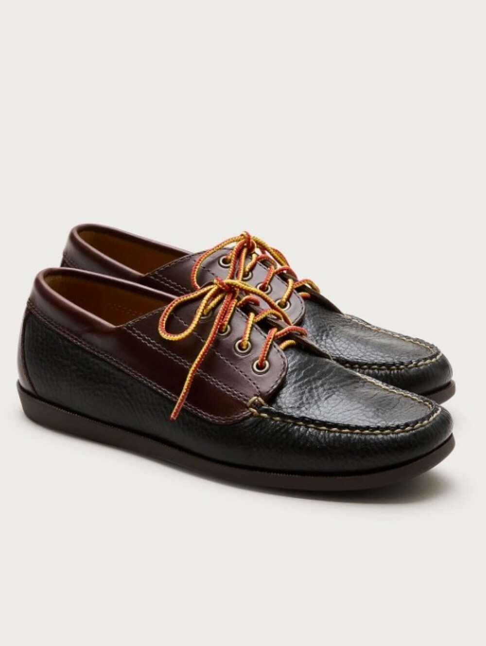 J. Crew Four-eye Lake shoes - Whiskey & Black